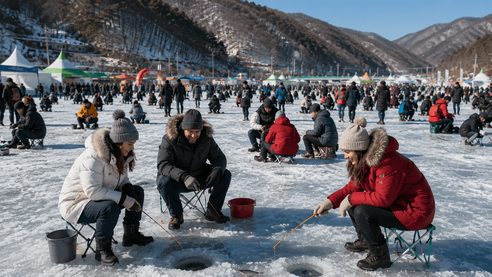 Winter Festivals in Korea: Ice Fishing, Snow and Light Events