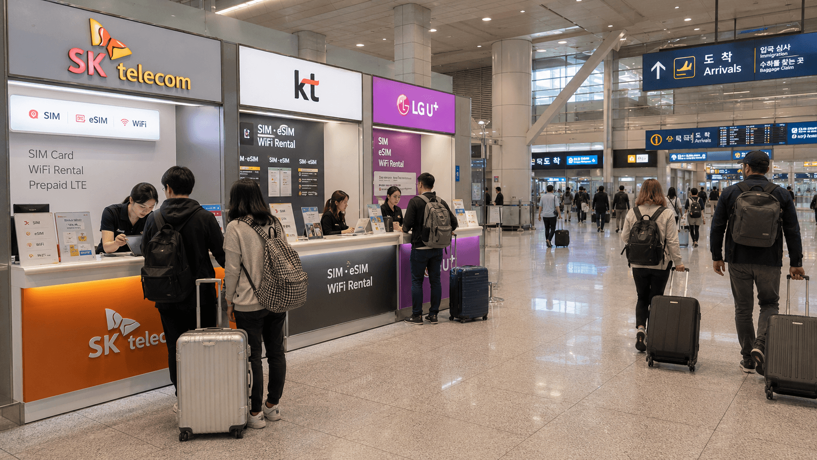 Korea Mobile Network Comparison: SK Telecom vs KT vs LG U+