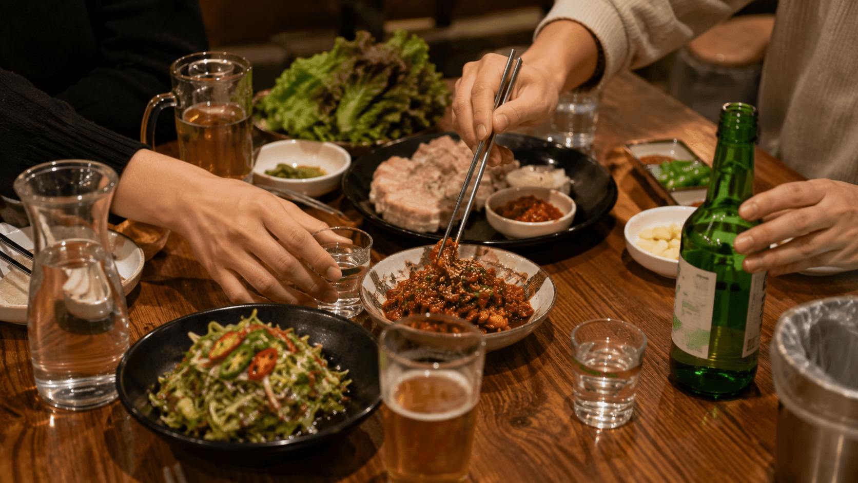 Korean Drinking Culture Explained: Etiquette, Soju, Hoesik, and Practical Tips